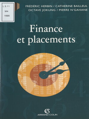 cover image of Finance et placements